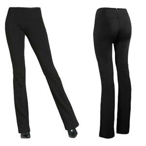 CAbi Black Ponte Bootcut Pants Size 12
